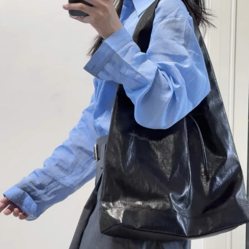 Women's Bow Bandage Versatile Large Capacity One Tote Bag