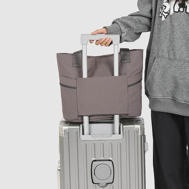 Large Capacity Waterproof Dry Wet Separation Women's Shoulder Bag