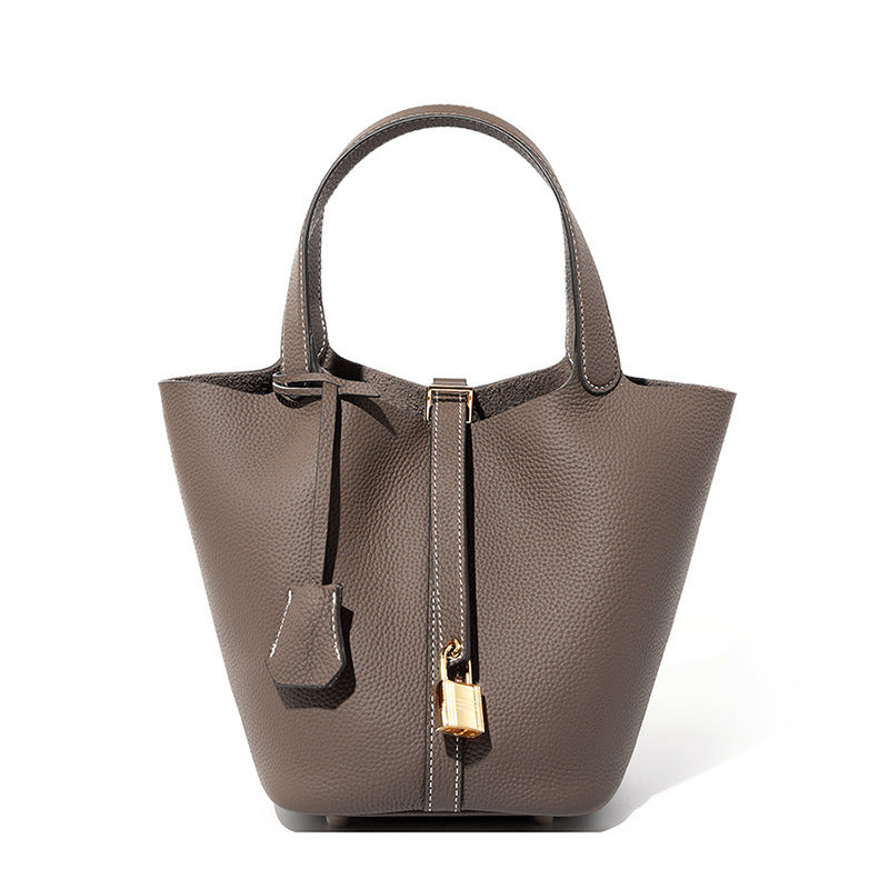 Women's Basket Genuine Leather Mummy Bridal Wedding High Women's Handbag