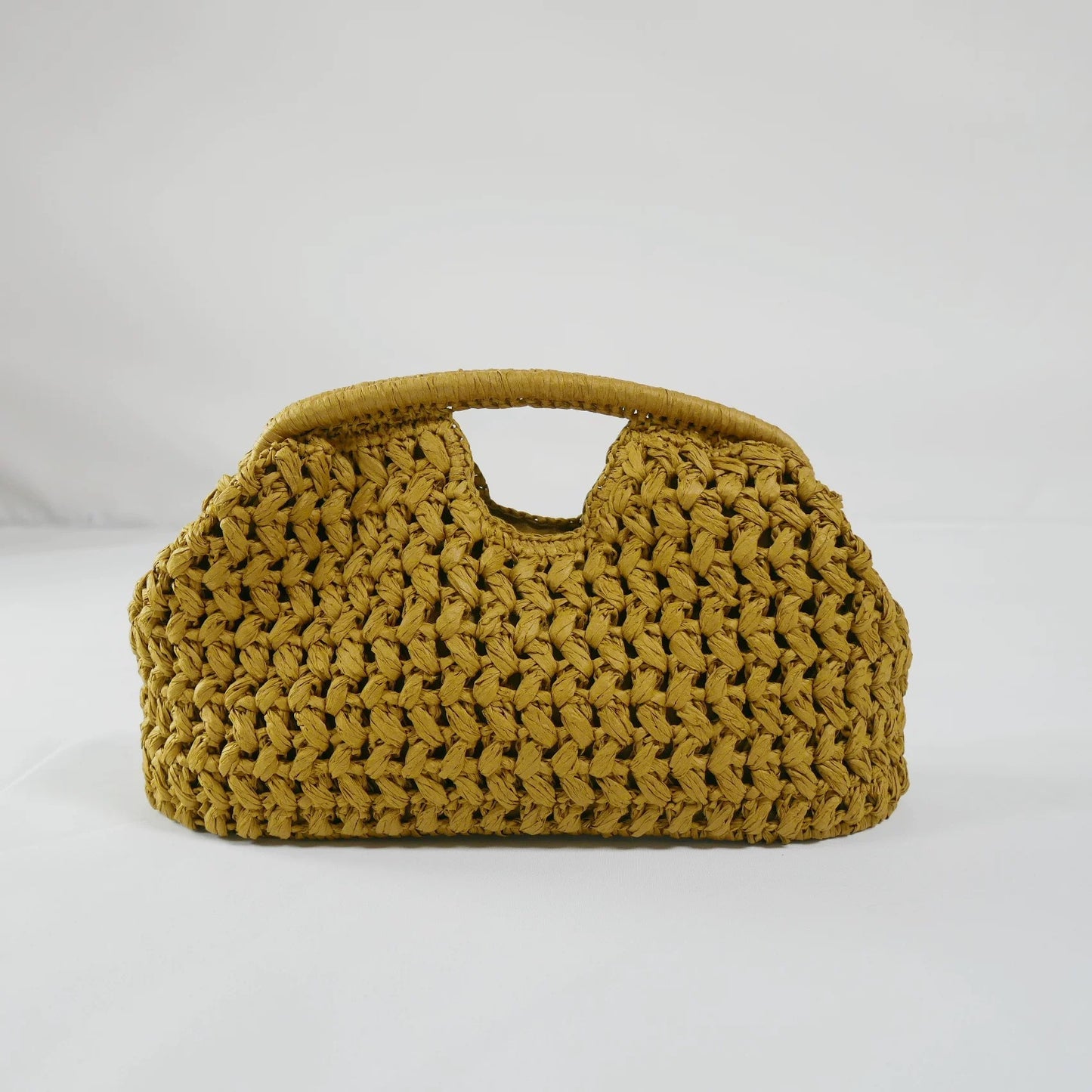 Women's Stylish Artistic Beach Straw Clutch Women's Handbag