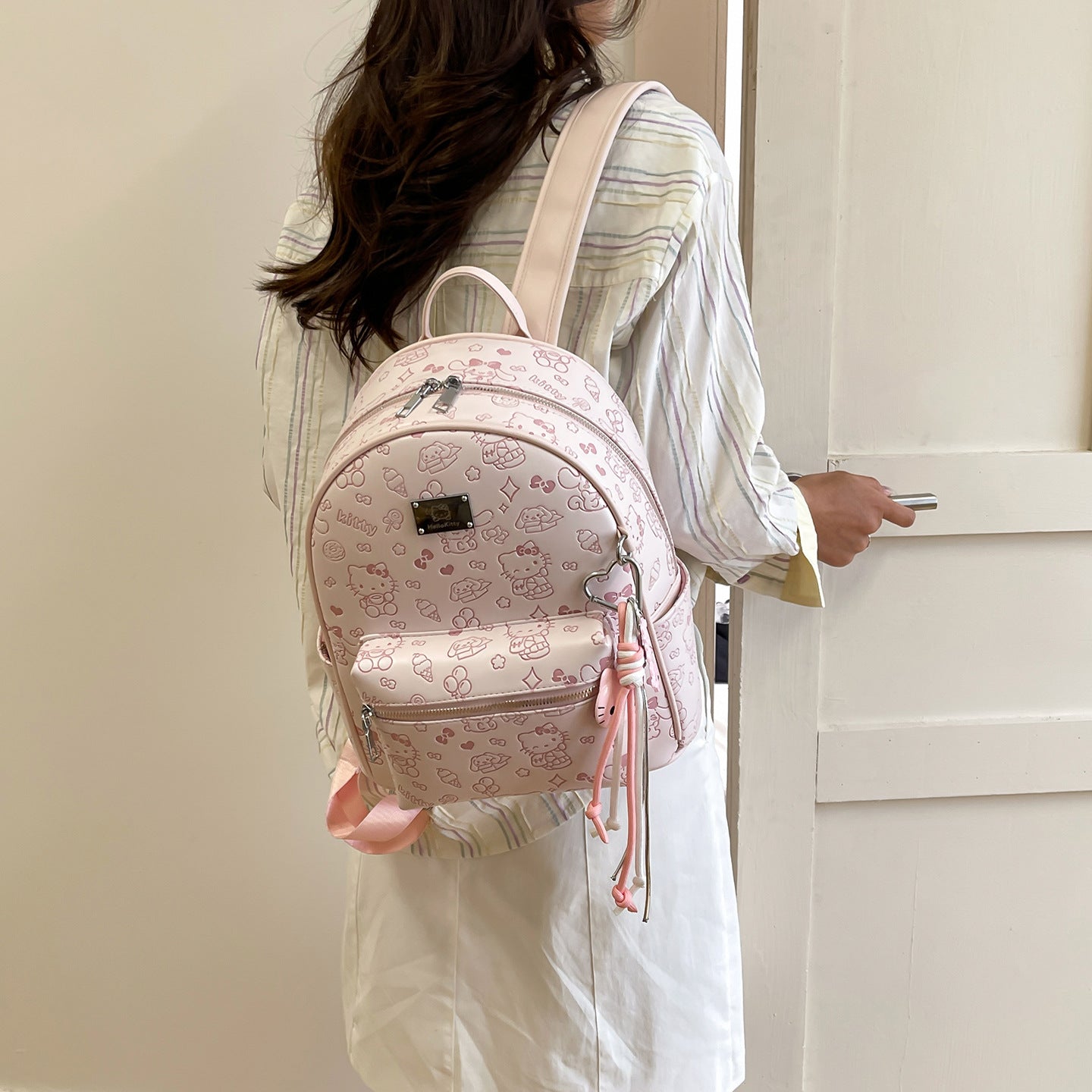 Women's Cute Commuter Trendy Female Senior Sense Women's Backpack