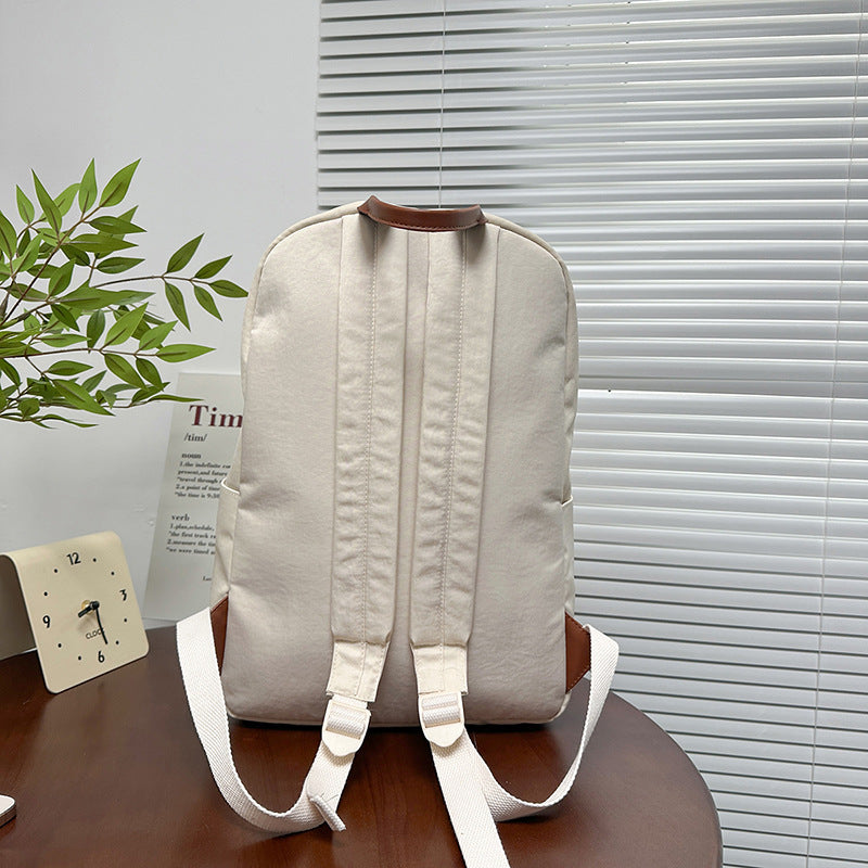 Color Versatile Junior High College Female Leisure Backpack