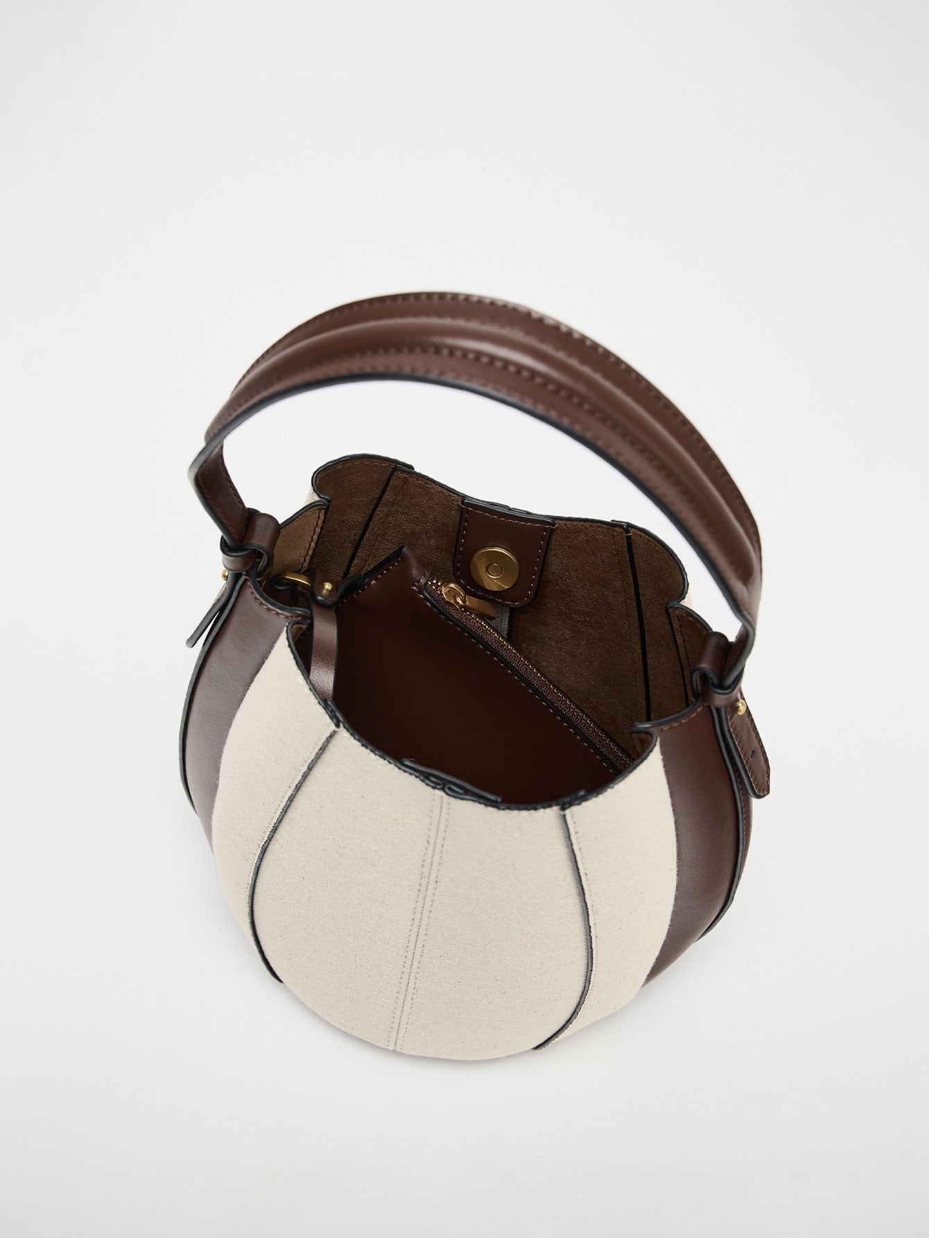 Winter Series String Decoration Drawstring Fashion Large Bucket Bags