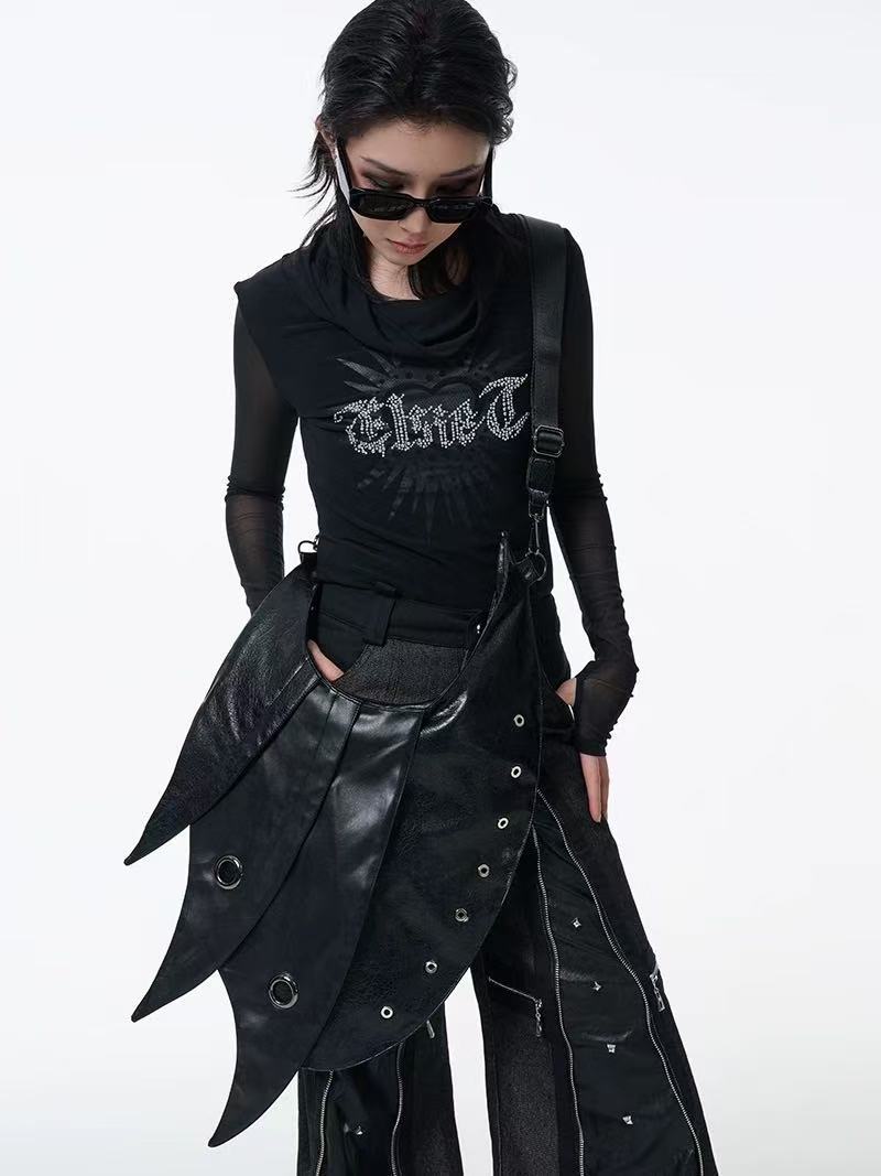 Alien Punk Armor Niche Design Large Capacity Bags