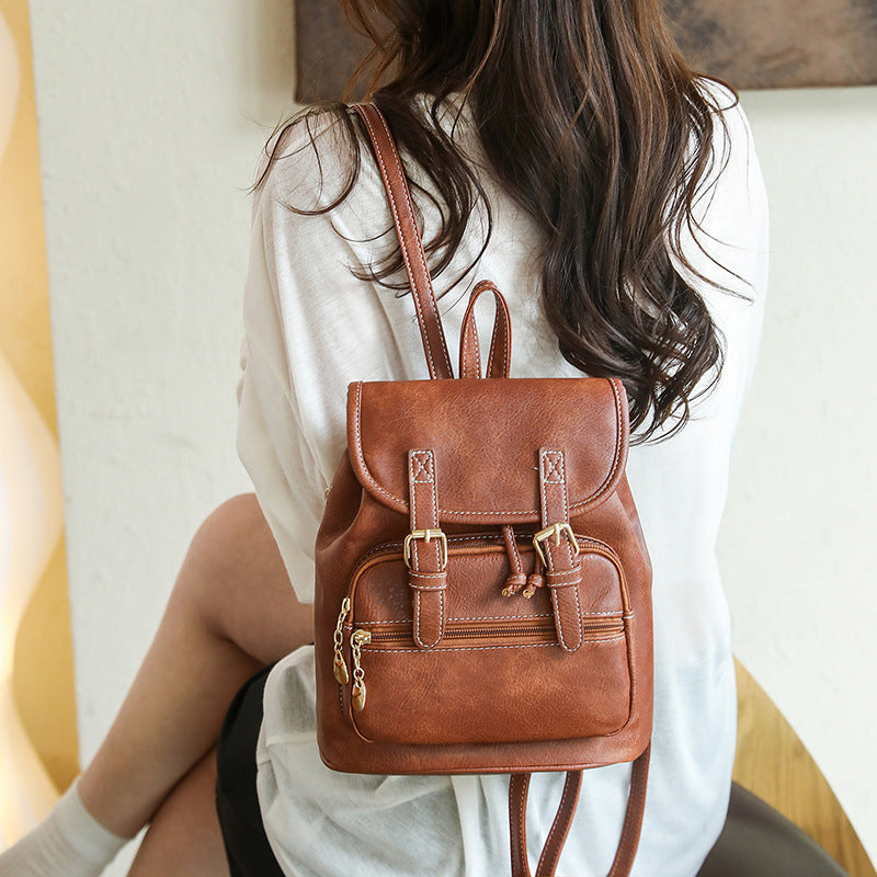 Women's & Men's Fashion Business Commute Trip Retro Women's Backpack