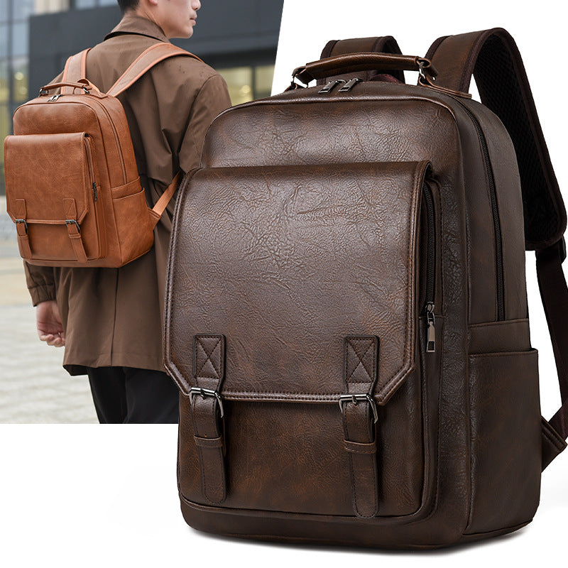 Fashion Trendy Computer Large Capacity Simple Business Backpack