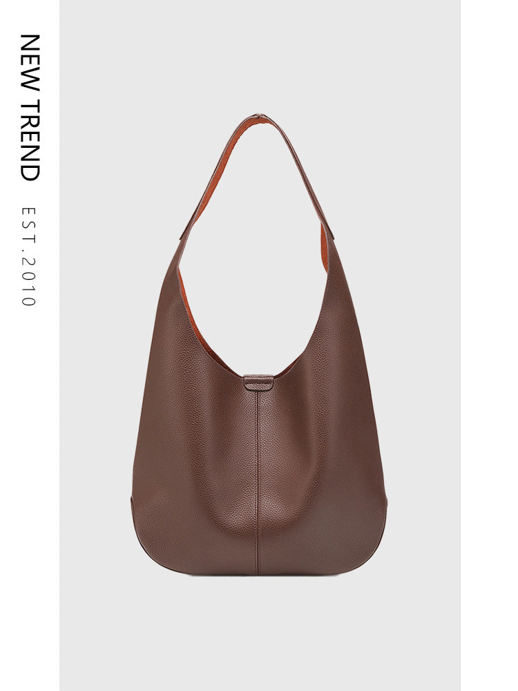 Women's Fashion Advanced Texture Korean Retro Large Capacity Women's Shoulder Bag