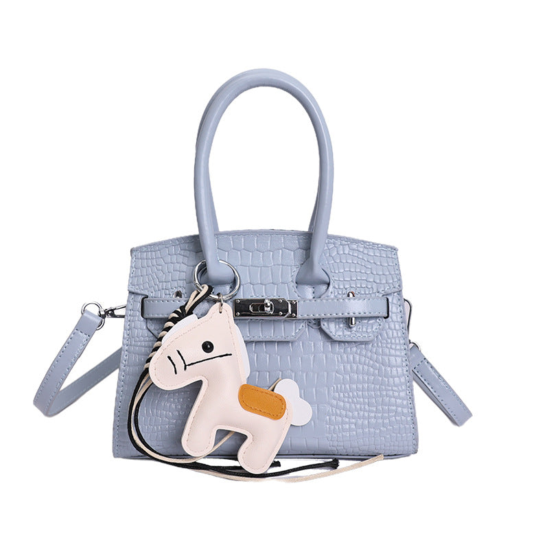Women's Crocodile Pattern Platinum Fashionable Affordable Luxury Bags