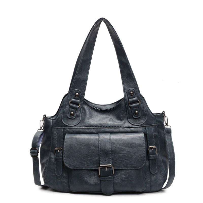 Women's Niche High-grade Versatile Large Capacity Soft Women's Shoulder Bag