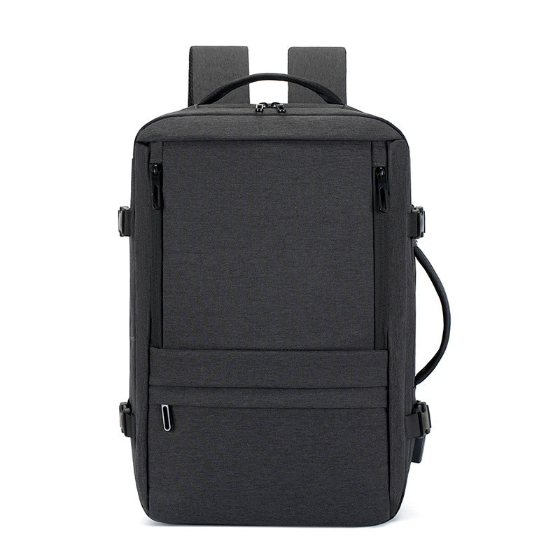 Men's Computer Large Capacity Dry Wet Separation Function Business Backpack