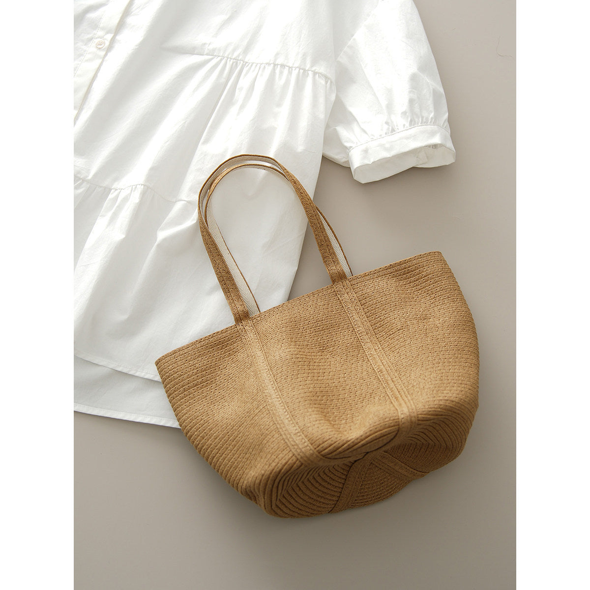 Women's Paper Woven Large Capacity Summer Women's Handbag