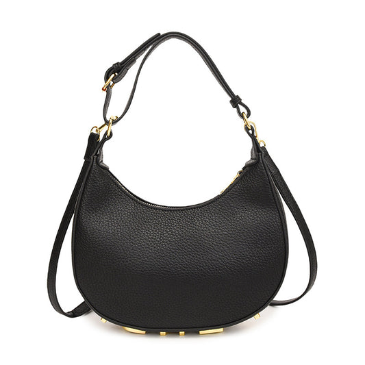 Women's F Summer High Sense Underarm Niche Crescent Women's Shoulder Bag
