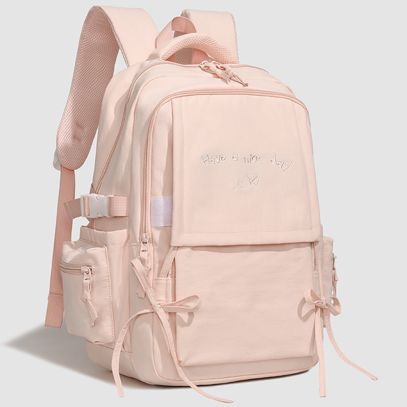 New Simple High College Large Capacity Backpacks