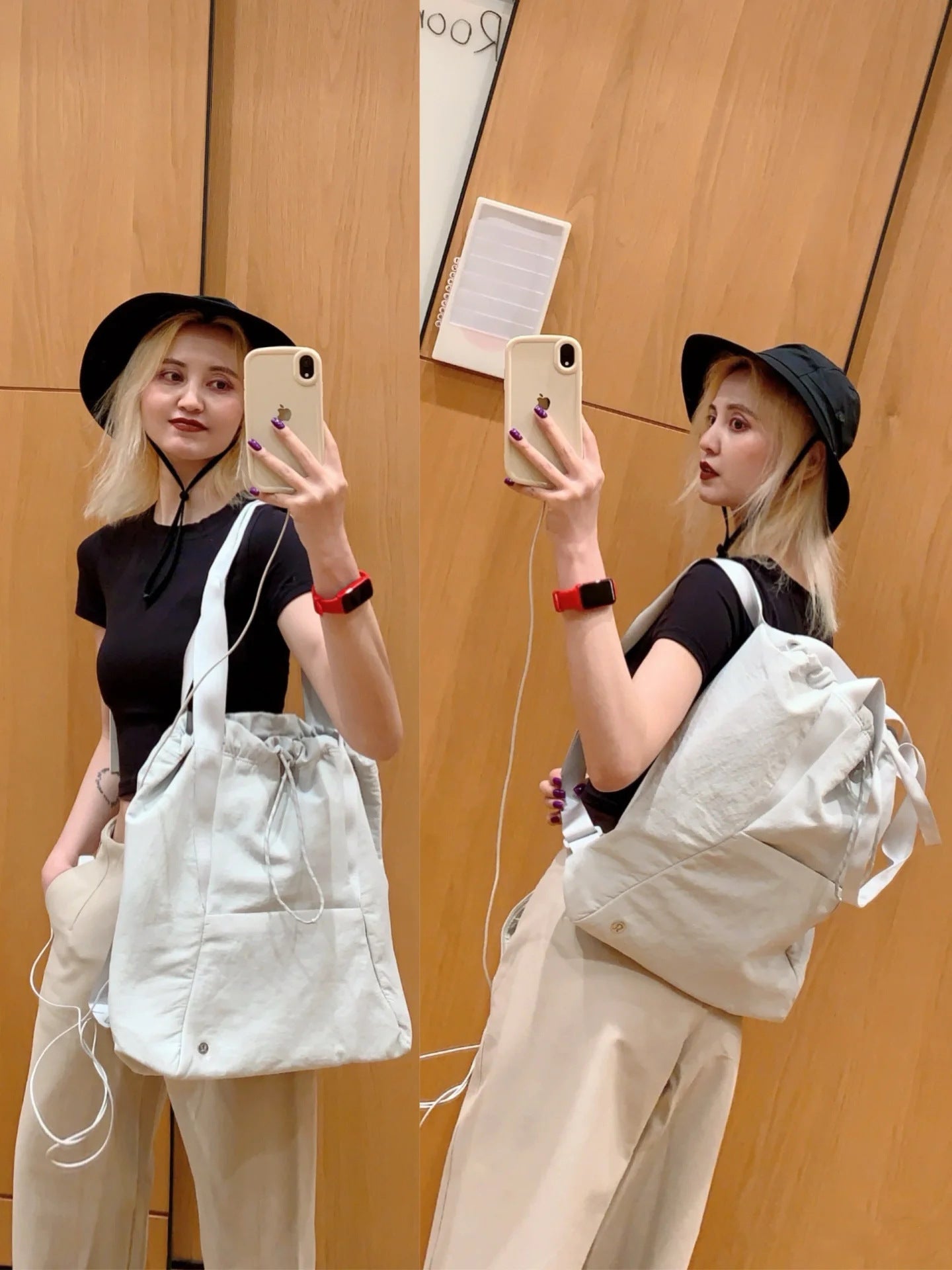 Creative Elegant Drawstring Multifunctional Fitness Yoga Bags