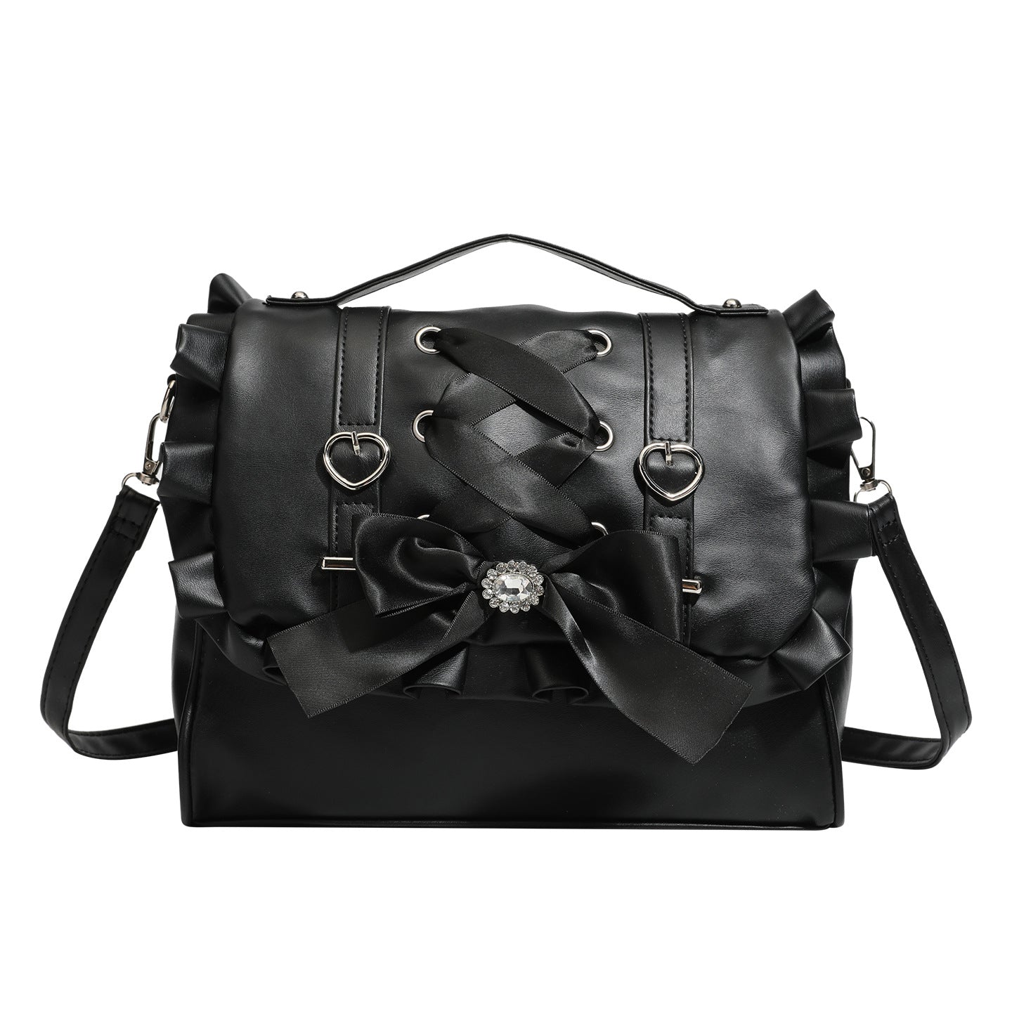 Women's Lolita Bow Control Strap Love Portable Women's Backpack