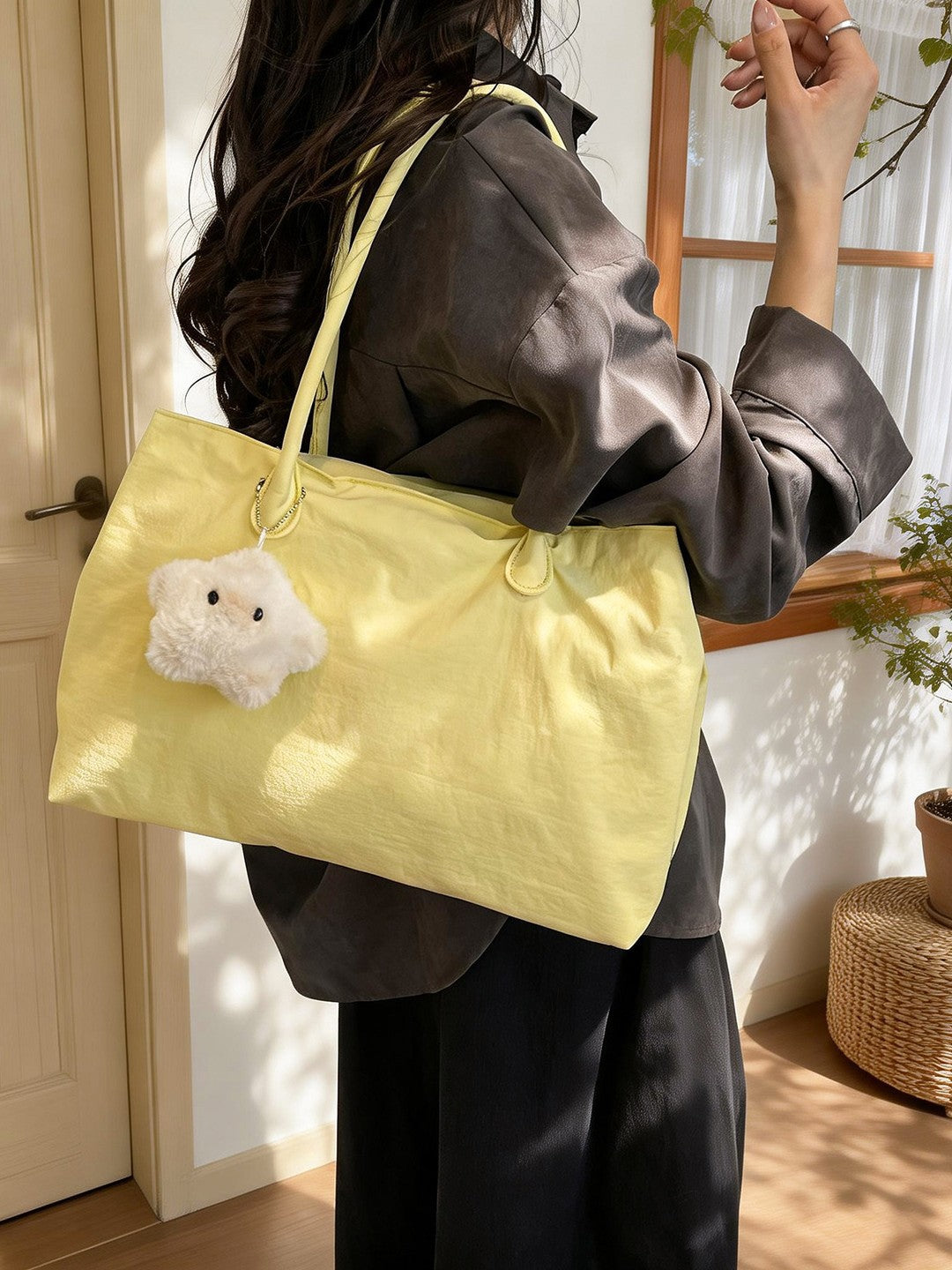 Women's Commuter Large Capacity Nylon Waterproof Women's Shoulder Bag