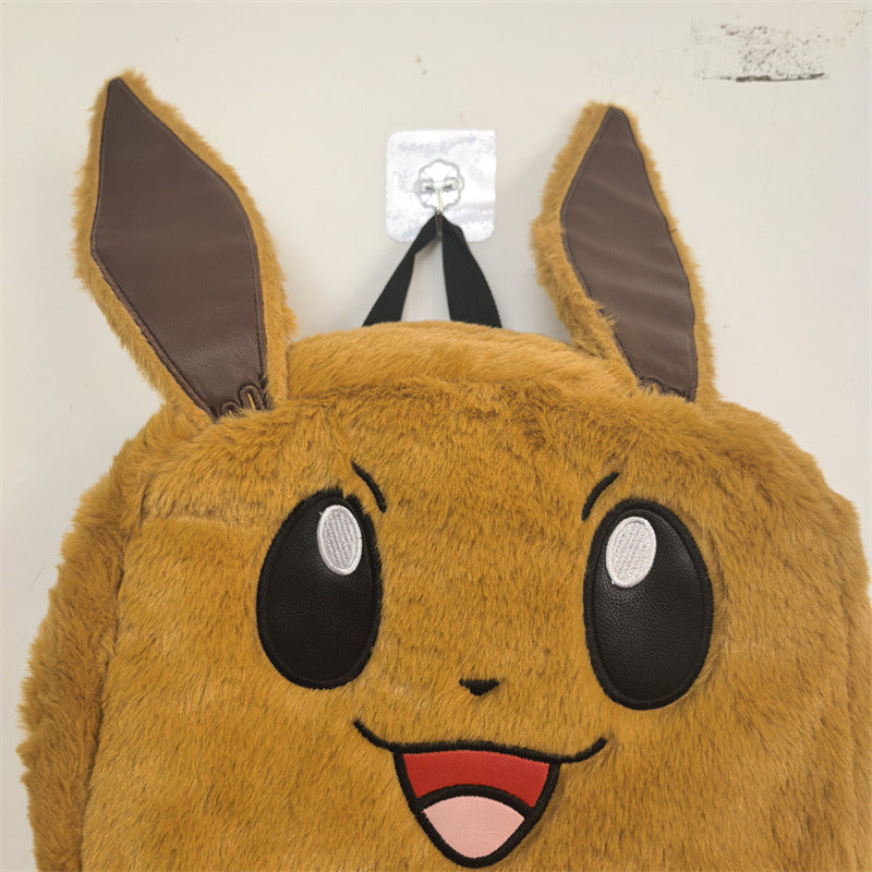 Stylish Comfortable Plush Magic Cartoon Couple Backpacks