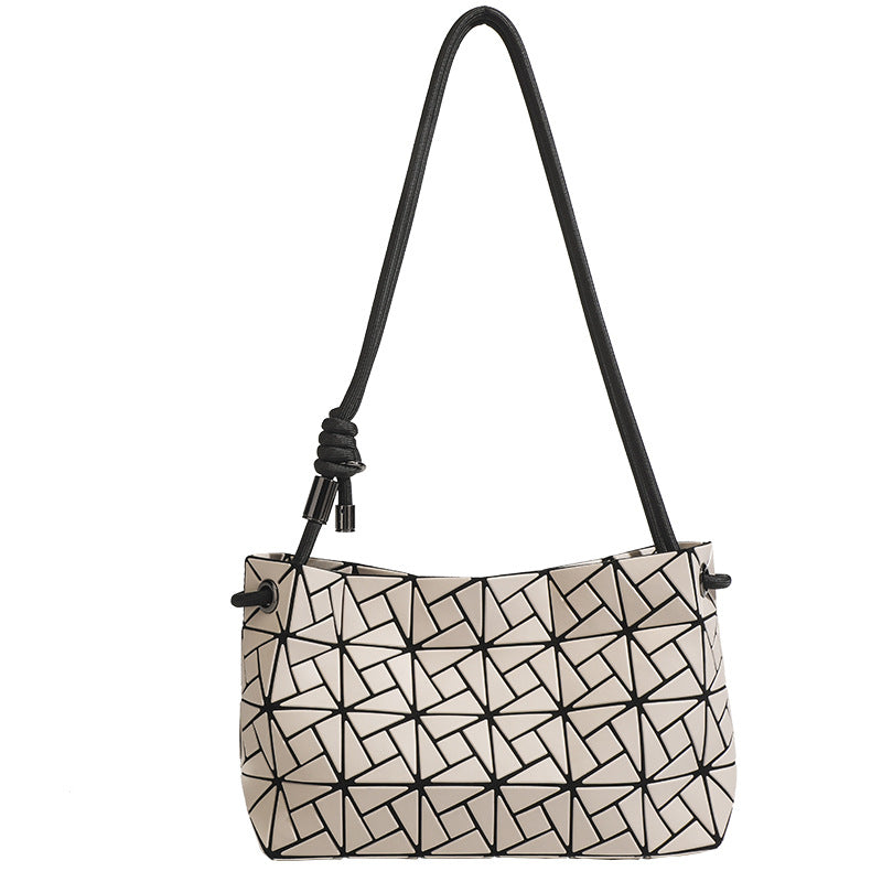 Women's Windmill Rhombus Geometric Underarm Trendy Bags