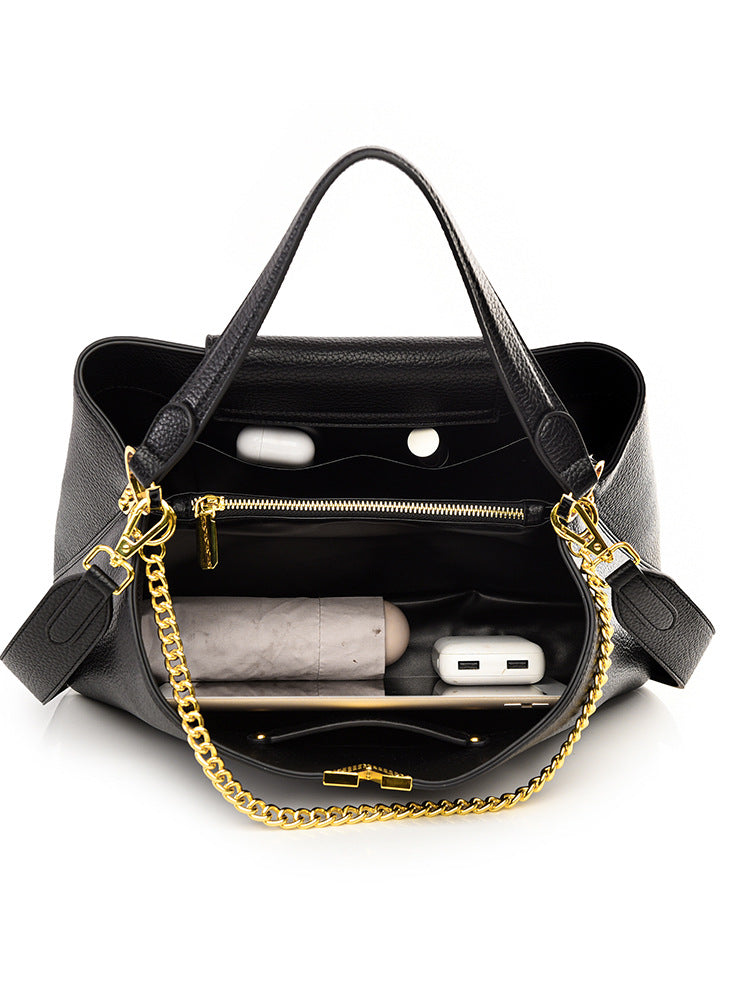 Women's High-grade Large Capacity Commuter Simple Loose Tote Bag