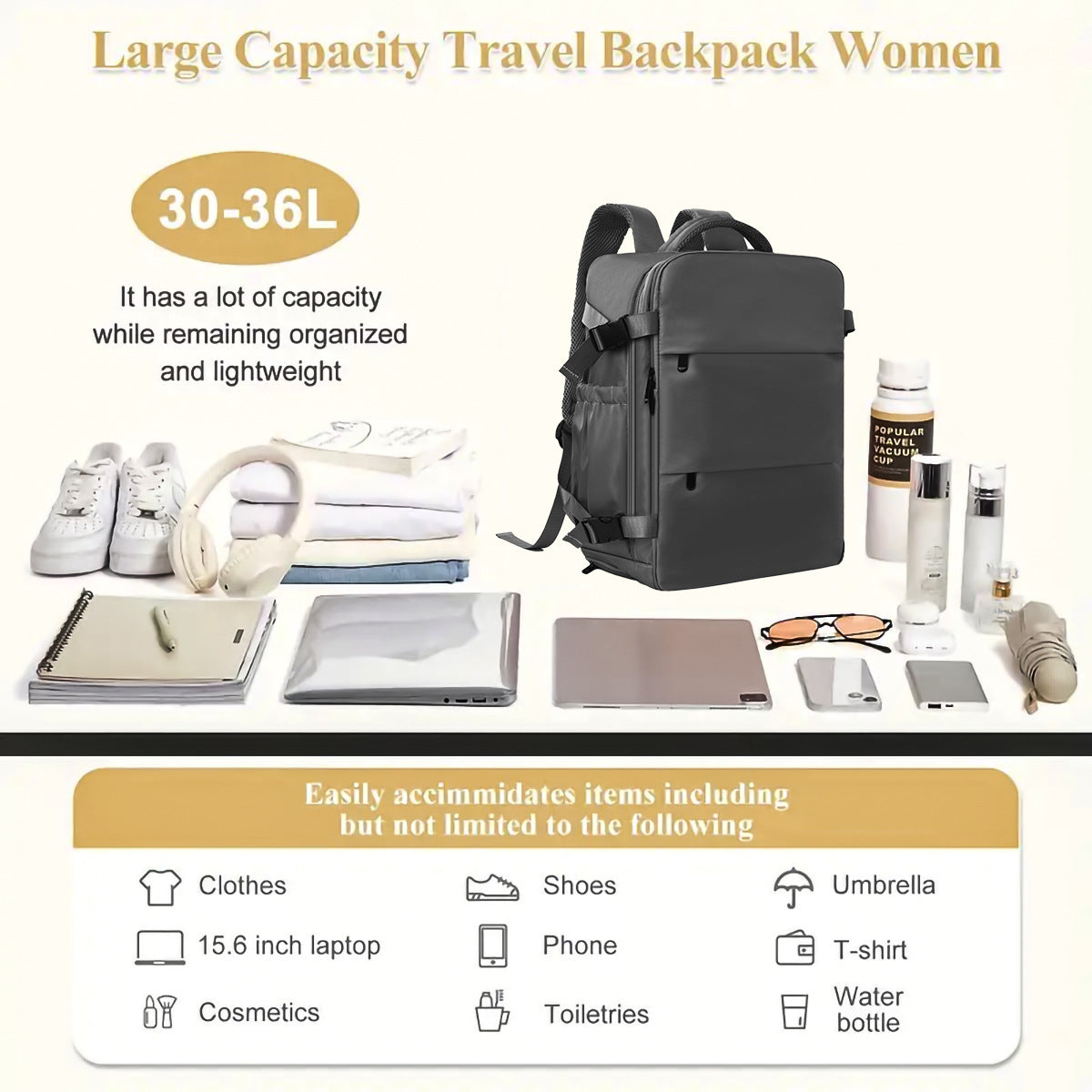 Trendy Slouchy Casual Creative Large Capacity Leisure Backpack