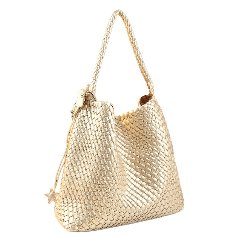 Women's Big Fashion Genuine Leather Trend Underarm Large Capacity Women's Handbag