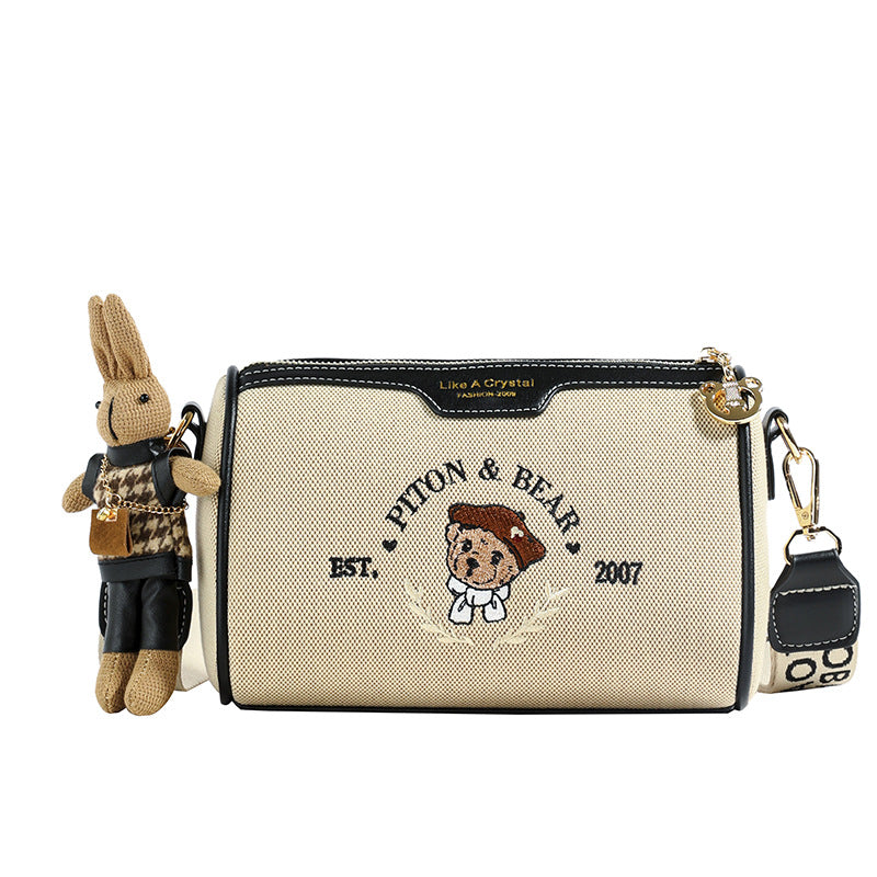Women's Source Fashion Contrast Color City Simple Women's Messenger Bag