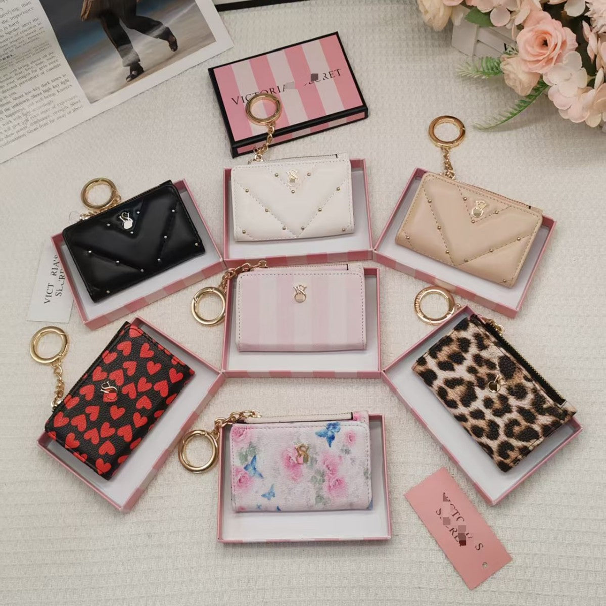 Women's Style Delicate Pouch Fashion High Sense Card Pack Card Sleeve