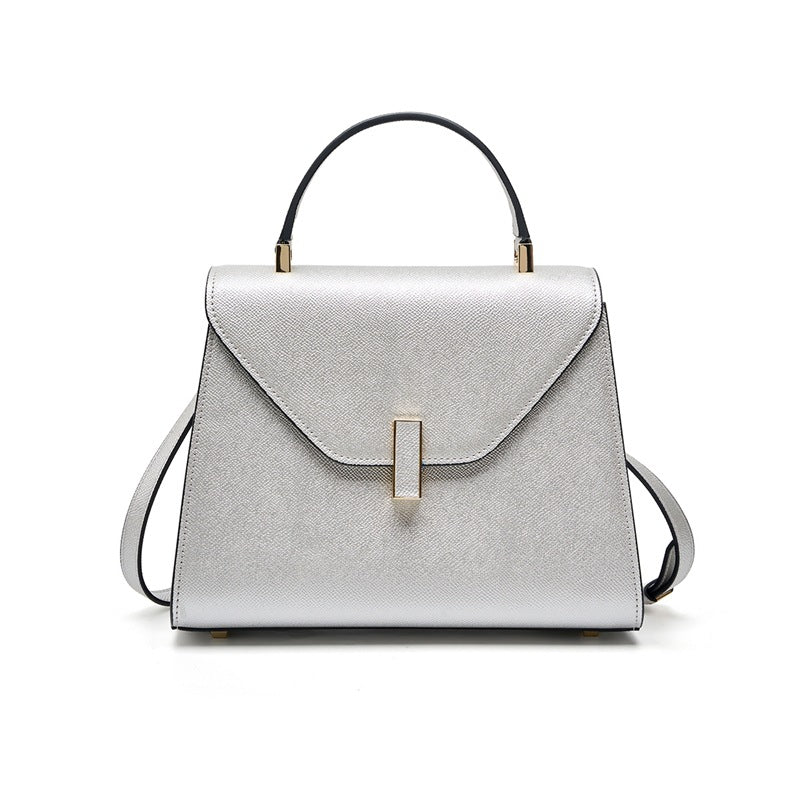 Women's Kelly Design Sense Niche Fashion Genuine Leather High Large Women's Handbag