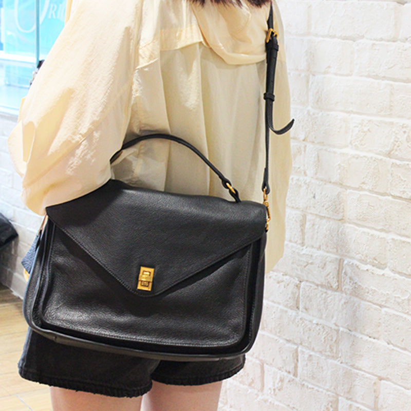 Women's Popular Large Capacity Soft Leather Fashion Women's Messenger Bag