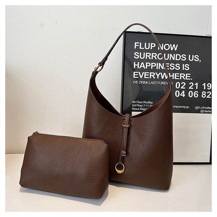 Popular Women's Large Capacity Underarm Commuter Women's Shoulder Bag