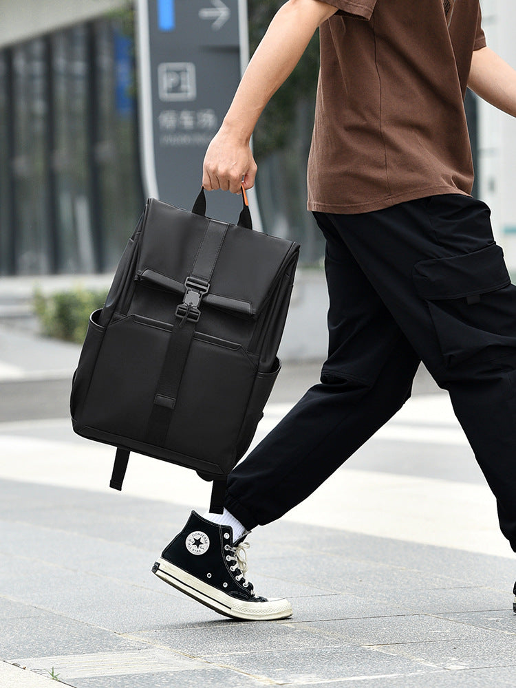 Men's Business Commute Simple Computer Large Capacity Junior Leisure Backpack