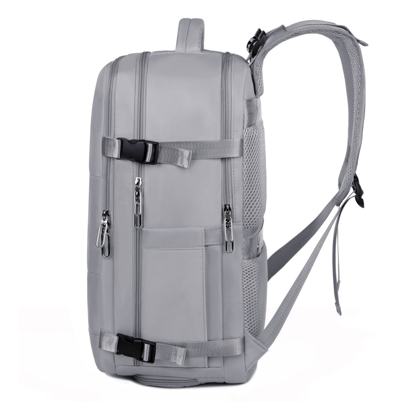 Trendy Large Capacity Carrying Double Zipper Business Backpack