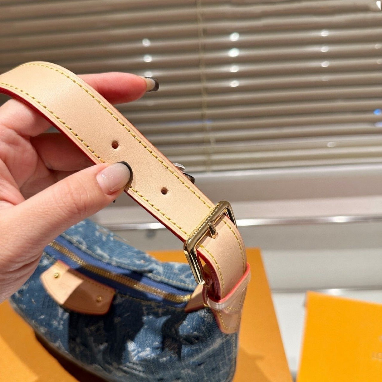 Women's Denim Lunch Box Pea Ingot Portable Underarm Bag