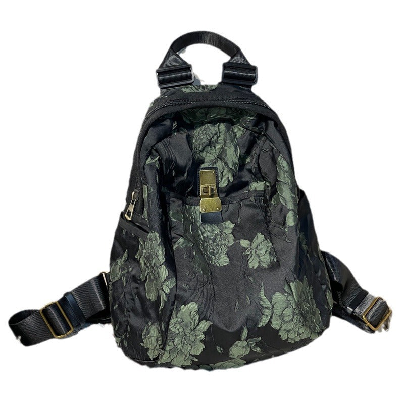 Women's National Trendy Style Portable Leisure Multifunctional Women's Backpack