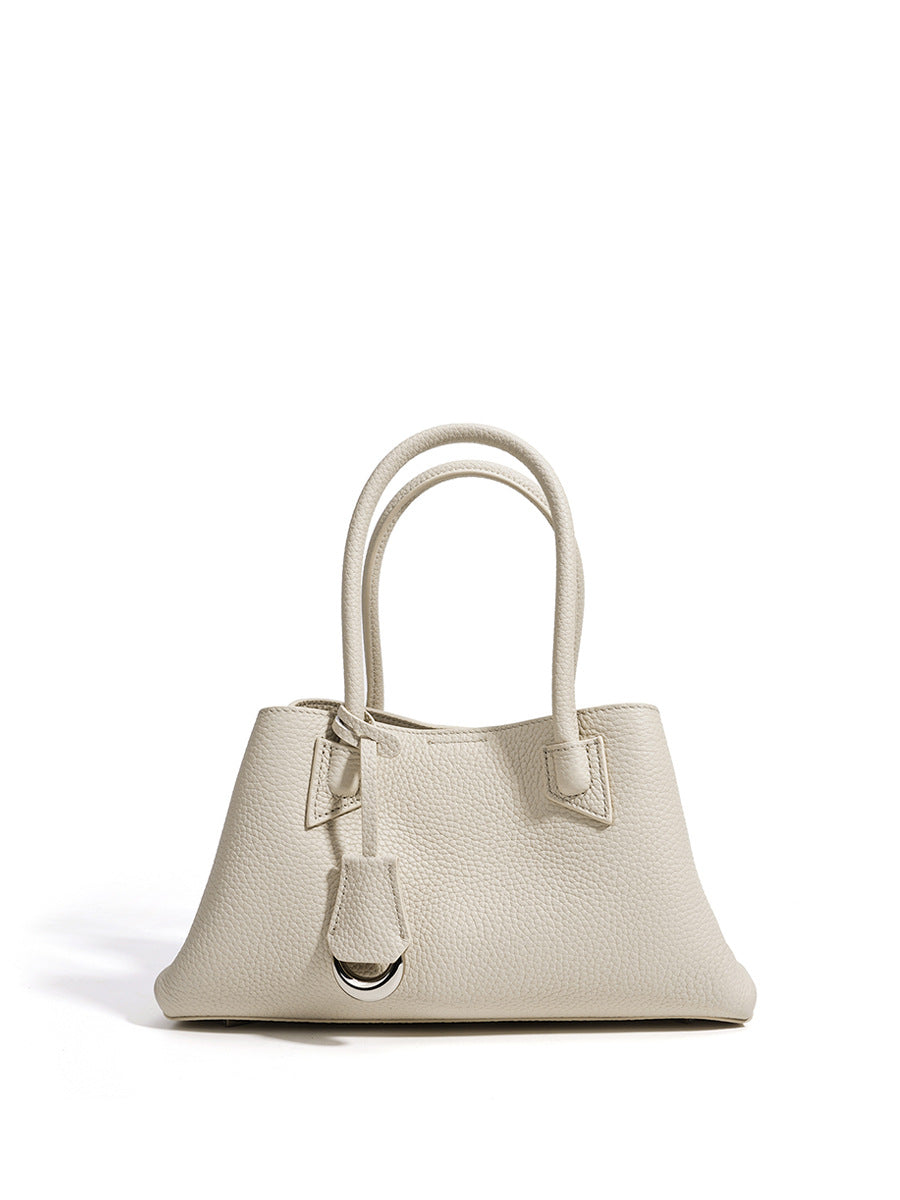 Women's Vegetable Basket Design Genuine Leather Good-looking Fashionable Women's Handbag