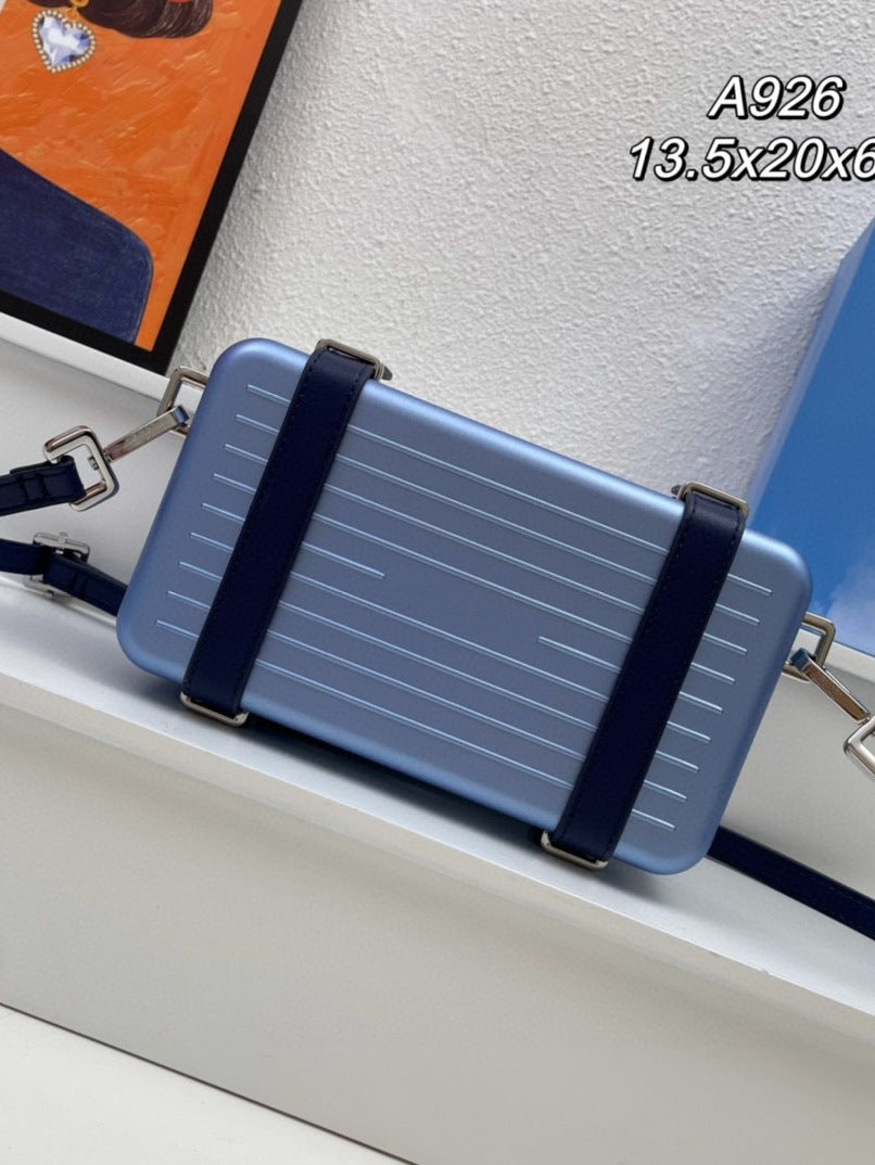Durable Popular Unique Horizontal Mini Box Women's Messenger Bag