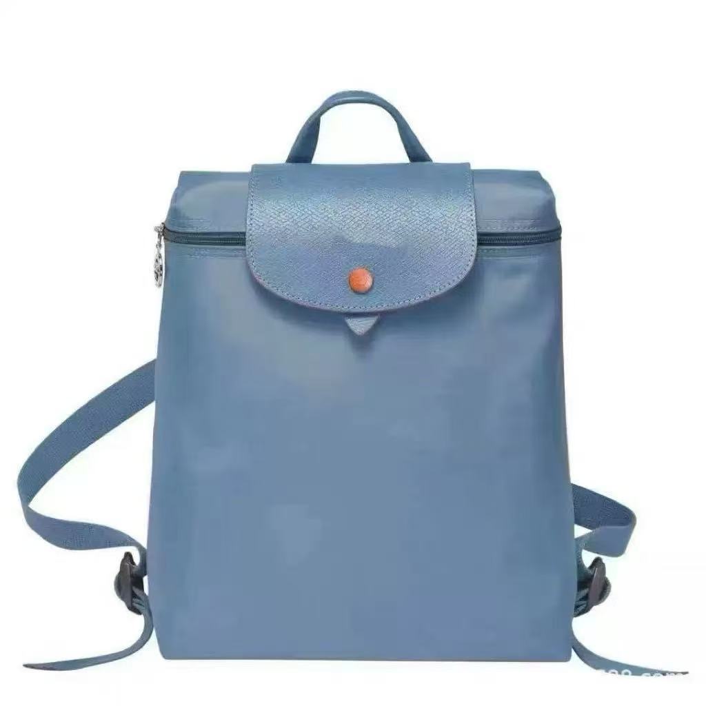Inlaid Week Nylon Waterproof Embroidered Foldable Bags