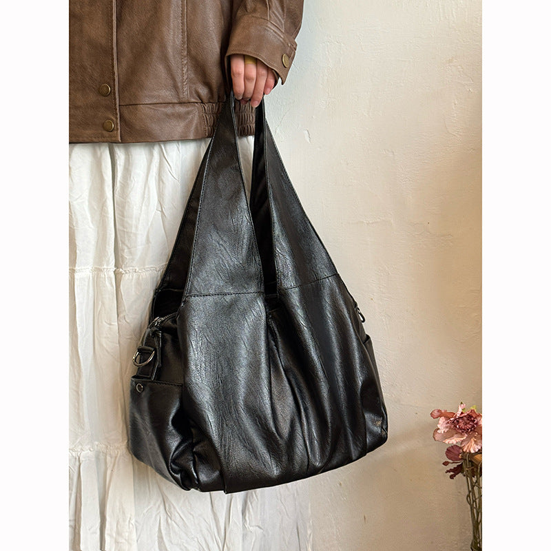 Women's High-grade Large Capacity Versatile Portable Underarm Women's Shoulder Bag