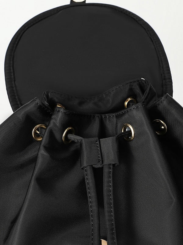 Women's Nylon Waterproof Flip Versatile Large Capacity Backpacks