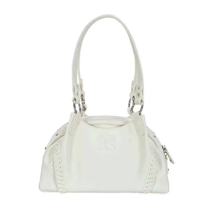 Women's Hobo Niche Retro Motorcycle Underarm Large Bags