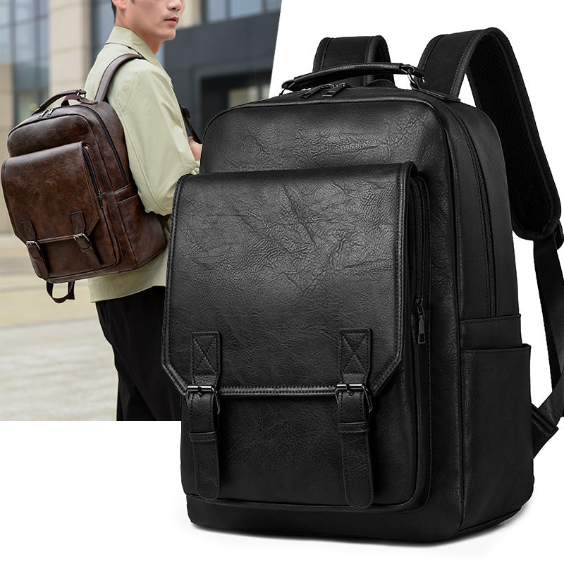 Fashion Trendy Computer Large Capacity Simple Business Backpack