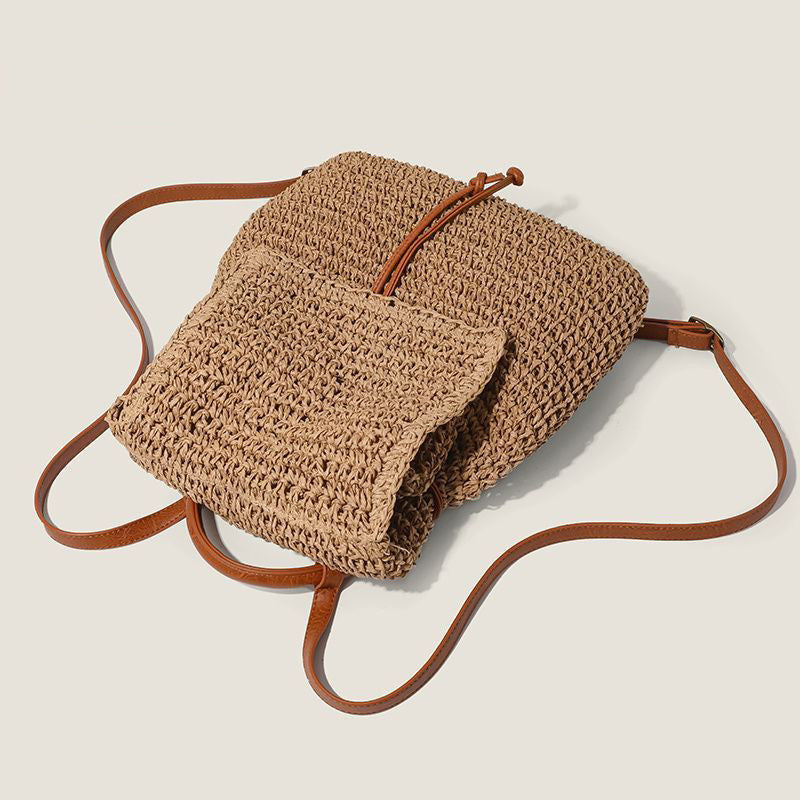 Women's Super Hot Woven Large Capacity Seaside Vacation Beach Bags