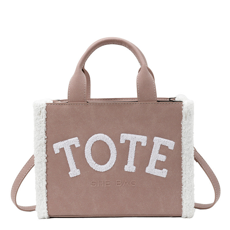 Pretty Classic Slouchy Letter Temperament Wild Women's Shoulder Bag
