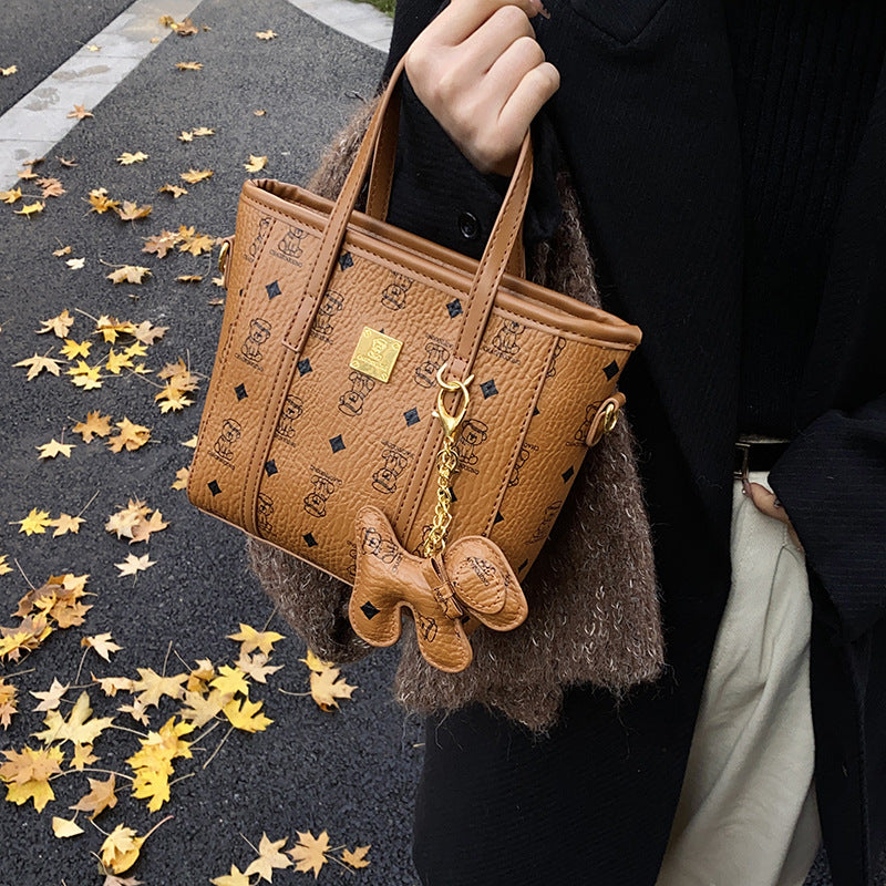 Women's Classic Fashion Food Basket Versatile One Women's Shoulder Bag