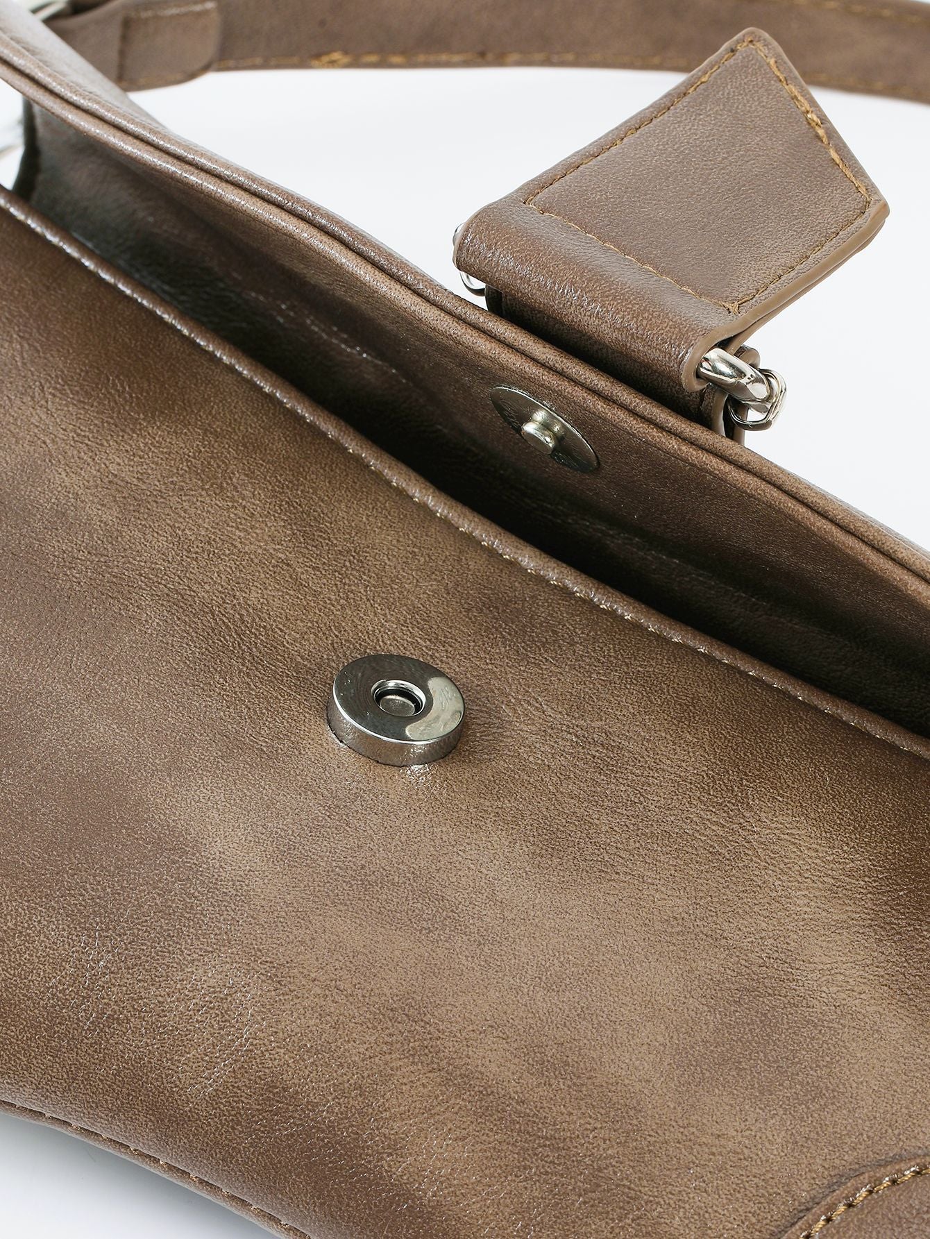 Women's Niche Oil Wax Leather Irregular Retro Shoulder Bags
