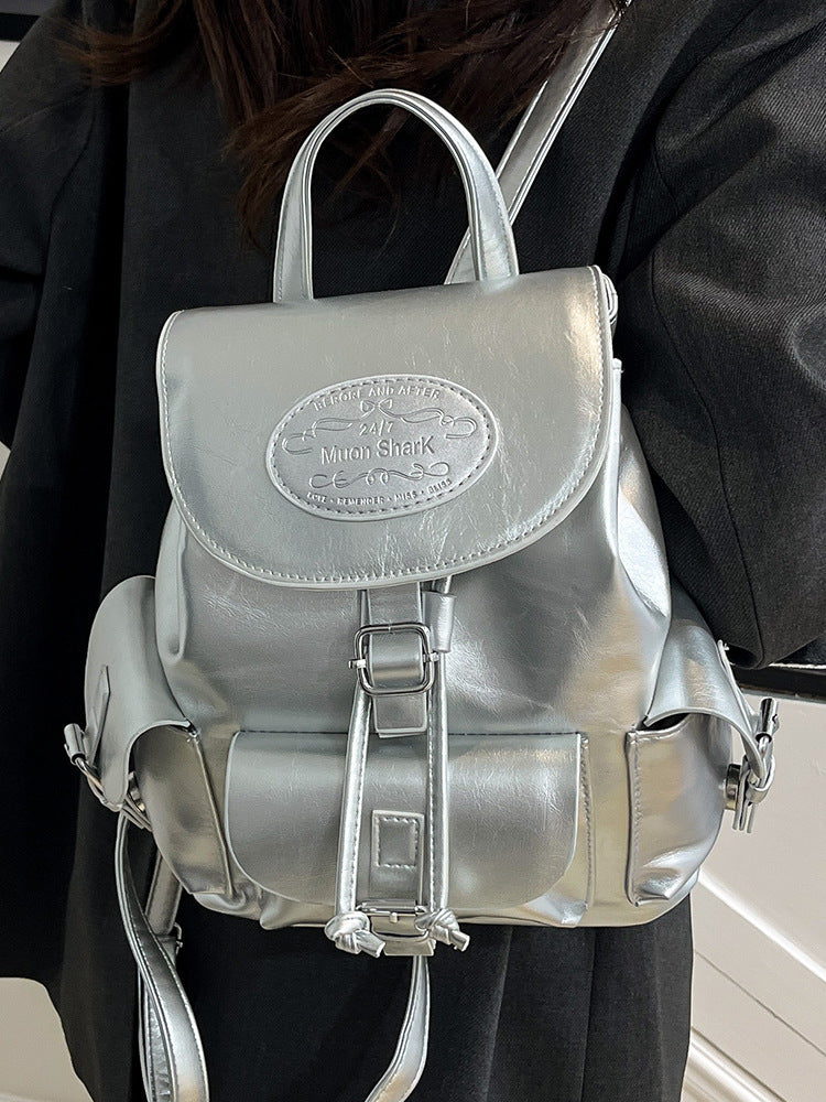 Women's Summer Fashion Preppy Simple Large Capacity Women's Backpack
