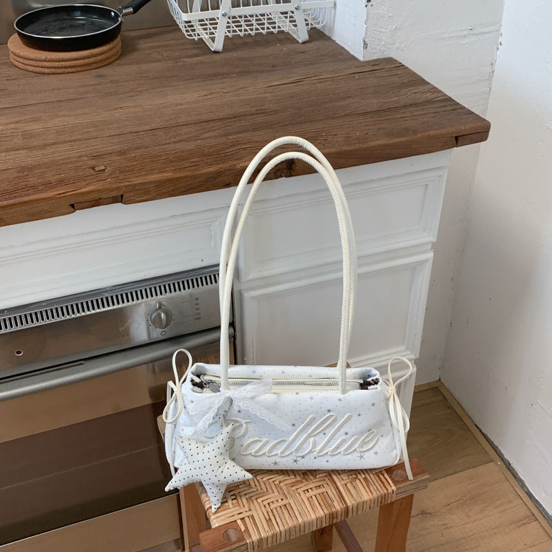 Graceful Durable Sweet Outing Fashion Baguette Bags