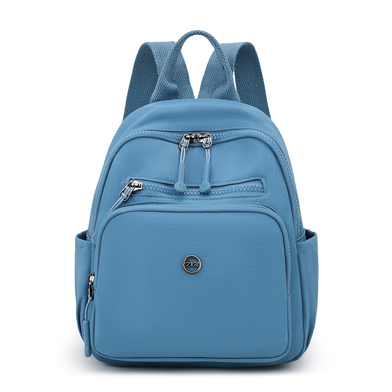 Female Fashion Multipurpose Lightweight Solid Color Backpacks