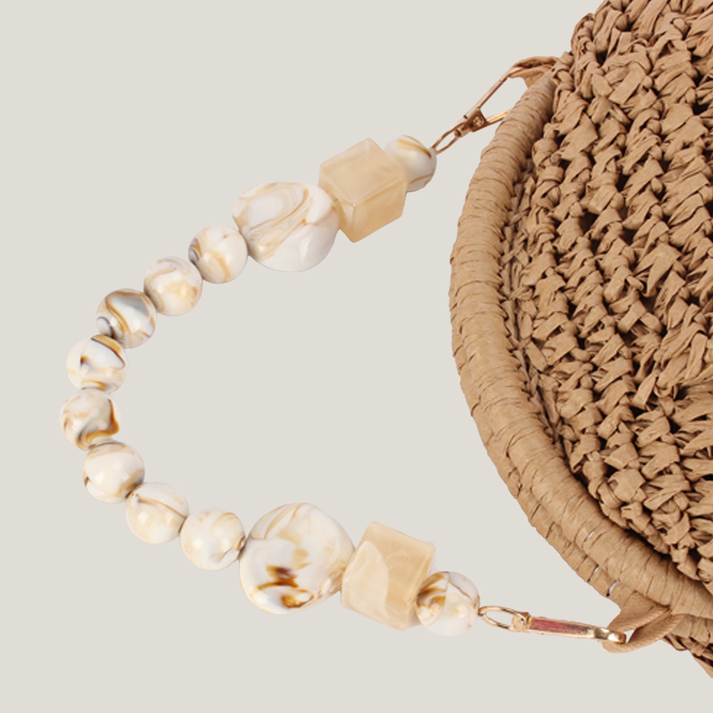 Women's Simple Woven Seaside Vacation Daily Leisure Women's Handbag