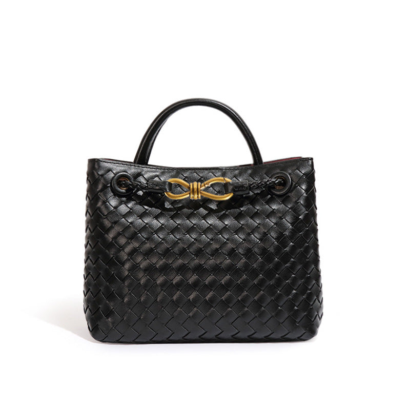 Women's High-grade Fashion Handmade Woven Texture Trendy Women's Handbag